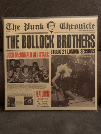 The Bollock Brothers : Studio 21 London Sessions (LP, RE)
