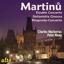Bohuslav Martinů : Orchestral Works: Double Concerto / Sinfonietta Giocosa / Rhapsody-Concerto (CD, Comp, RE)