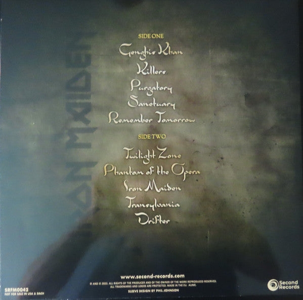 Iron Maiden : Maiden Voyage (LP, Album, Unofficial, Bro)