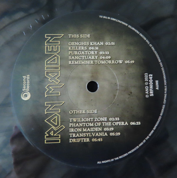 Iron Maiden : Maiden Voyage (LP, Album, Unofficial, Bro)