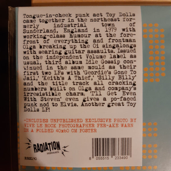 Toy Dolls : Idle Gossip (LP, RE)