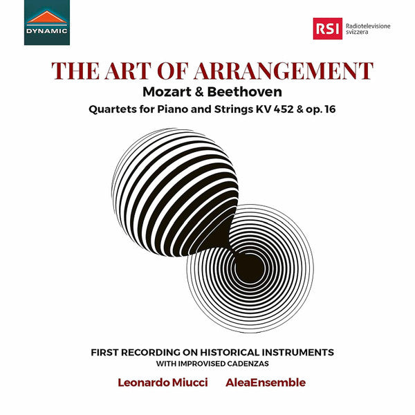 Wolfgang Amadeus Mozart & Ludwig van Beethoven, Leonardo Miucci, Alea Ensemble : The Art Of Arrangement (CD, Album)