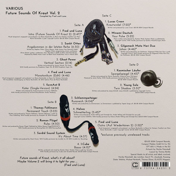 Various : Future Sounds Of Kraut Vol. II (2xLP, Comp)