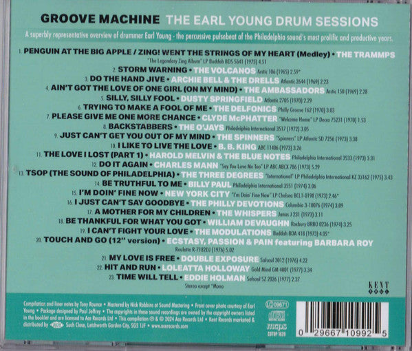 Earl Young : Groove Machine (The Earl Young Drum Sessions) (CD, Comp)