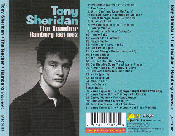 Tony Sheridan : The Teacher - Hamburg 1961-1962 (CD, Comp)