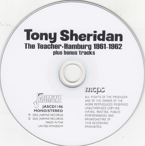 Tony Sheridan : The Teacher - Hamburg 1961-1962 (CD, Comp)