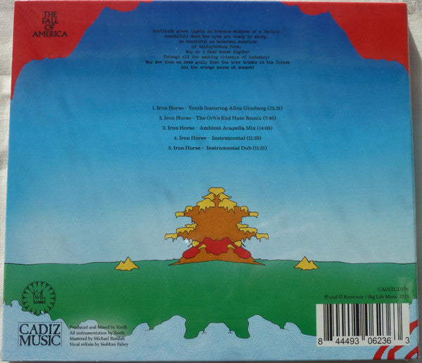 Youth Featuring Allen Ginsberg : Iron Horse (CD, Album)