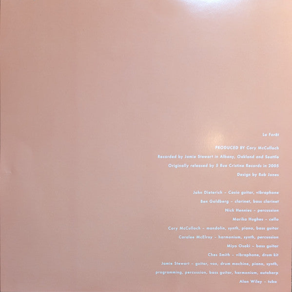 Xiu Xiu : La Forêt (LP, Album, Ltd, RE, Sun)