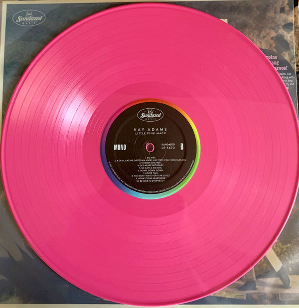 Kay Adams : Little Pink Mack (LP, Comp, Mono, Pin)
