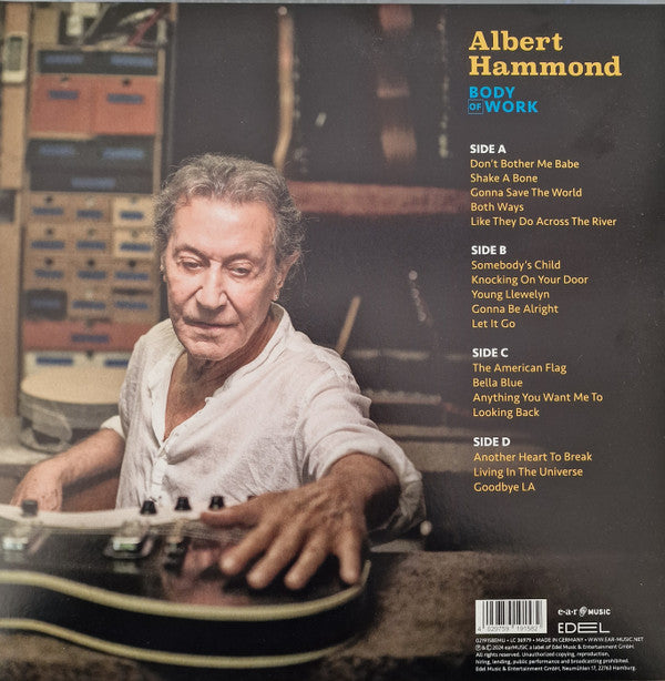 Albert Hammond : Body Of Work (2xLP, Album)