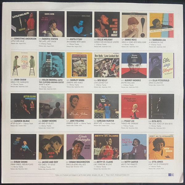 Billie Holiday : Billie Holiday Sings (LP, Ltd, Num, RE, 180)