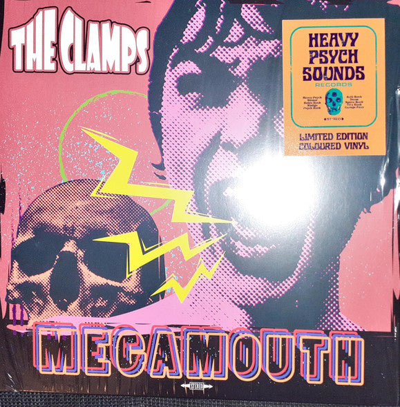 The Clamps (2) : Megamouth (Limited Edition, Stereo, Yellow/Black) (LP, Ltd)