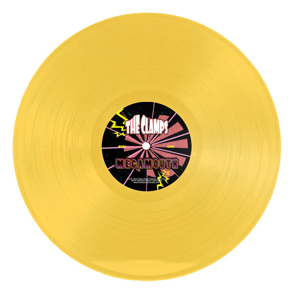 The Clamps (2) : Megamouth (Limited Edition, Stereo, Yellow/Black) (LP, Ltd)