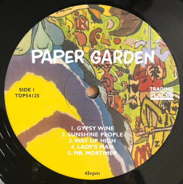 The Paper Garden : The Paper Garden (LP, Album, RE, 180)