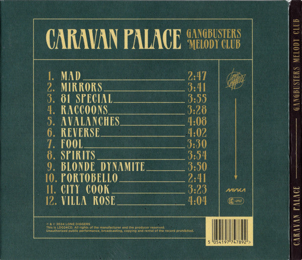 Caravan Palace : Gangbusters Melody Club (CD, Album, Dig)