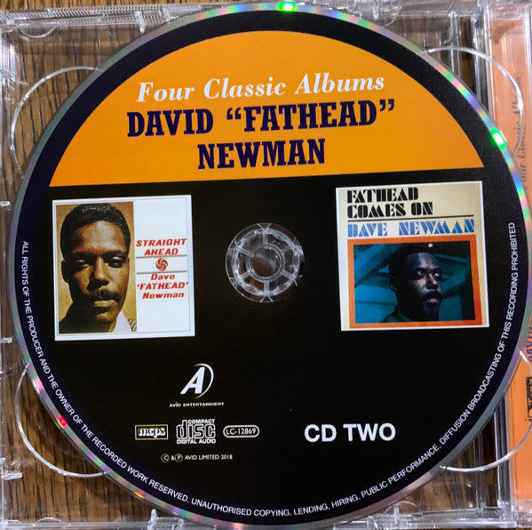 David "Fathead" Newman : Four Classic Albums (2xCD, Comp, RM)