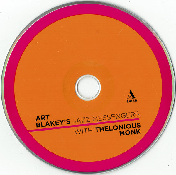 Art Blakey & The Jazz Messengers With Thelonious Monk : Art Blakey's Jazz Messengers With Thelonious Monk (CD, Album, RE, RM)