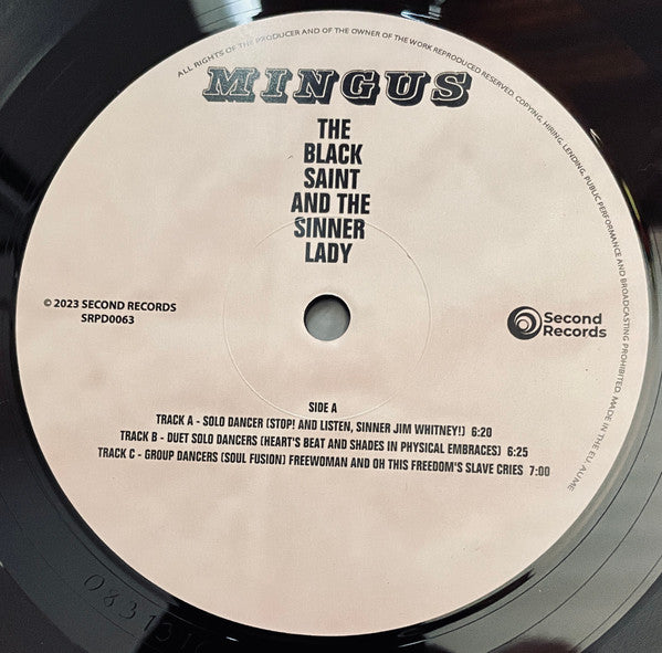 Charles Mingus : The Black Saint And The Sinner Lady (LP, RE, 180)