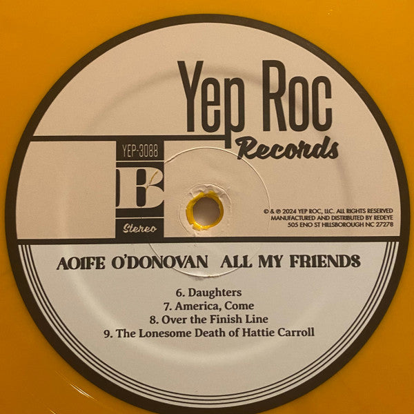 Aoife O'Donovan : All My Friends (LP, Album, S/Edition, Och)