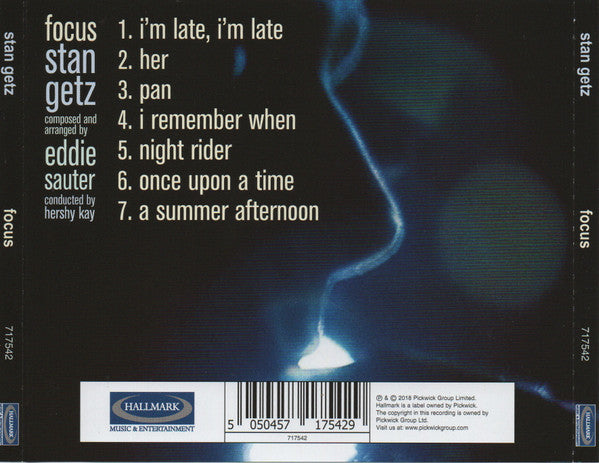 Stan Getz / Eddie Sauter : Focus (CD, Album, RE)