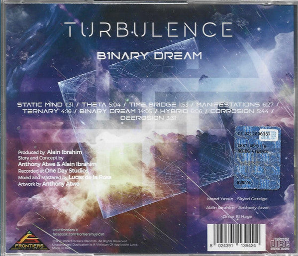 Turbulence (16) : Binary Dream (CD, Album)