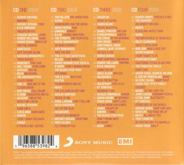 Various : Now Millennium '04-'05 (4xCD, Comp)
