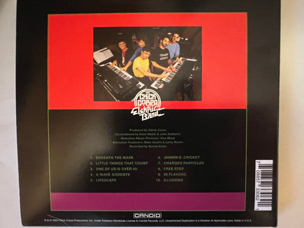 The Chick Corea Elektric Band : Beneath The Mask (CD, Album, RE, RM)