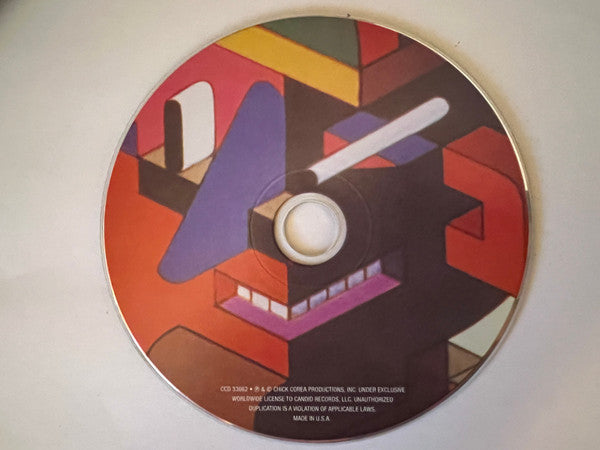 The Chick Corea Elektric Band : Beneath The Mask (CD, Album, RE, RM)