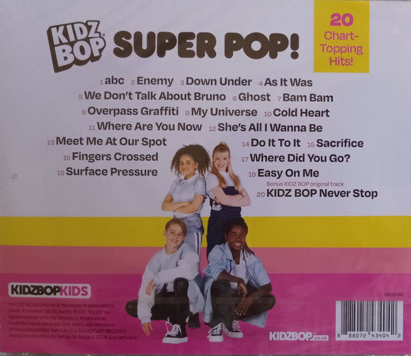Kidz Bop Kids : Kidz Bop Super POP! (CD, Comp)