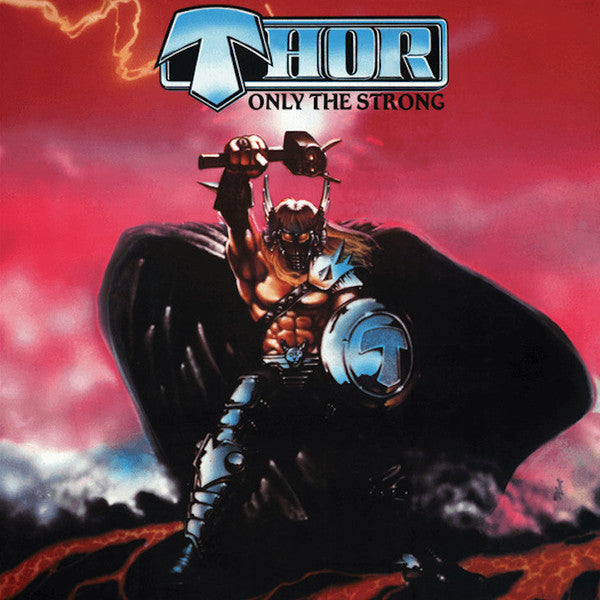 Thor (7) : Only The Strong (LP, Album, Ltd, RE, Spl)