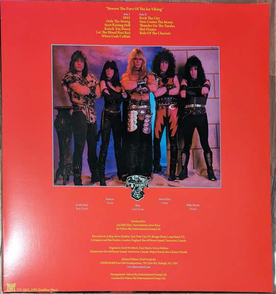 Thor (7) : Only The Strong (LP, Album, Ltd, RE, Spl)