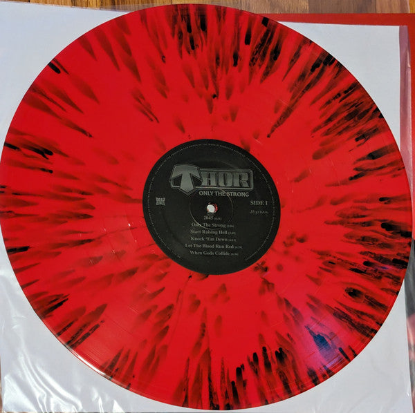 Thor (7) : Only The Strong (LP, Album, Ltd, RE, Spl)
