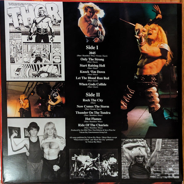 Thor (7) : Only The Strong (LP, Album, Ltd, RE, Spl)