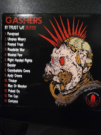 The Gashers : In Trust We Bleed (CD, Album)