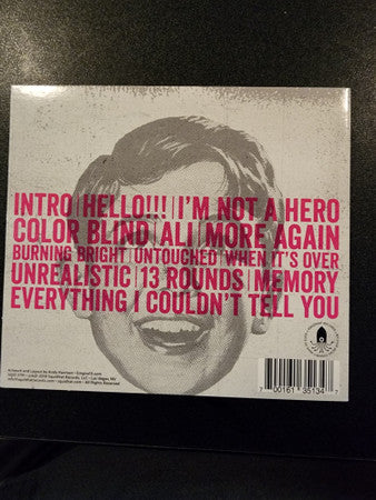 All The Rage (4) : Everything I Couldn't Tell You (CD, Album)