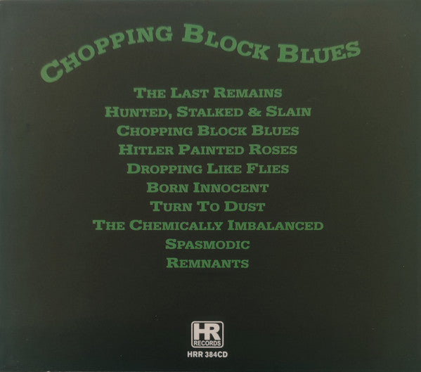 Blood Feast : Chopping Block Blues (CD, Album, RE)