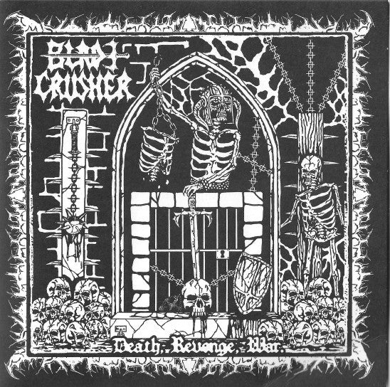 Bladecrusher : Death, Revenge, War (7", EP, Ltd, Num)