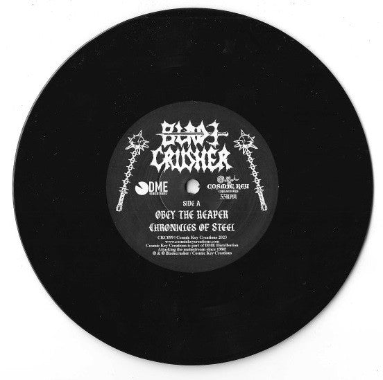 Bladecrusher : Death, Revenge, War (7", EP, Ltd, Num)