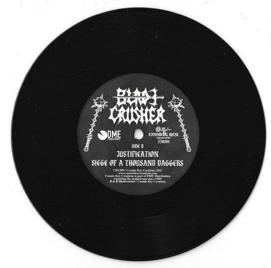 Bladecrusher : Death, Revenge, War (7", EP, Ltd, Num)