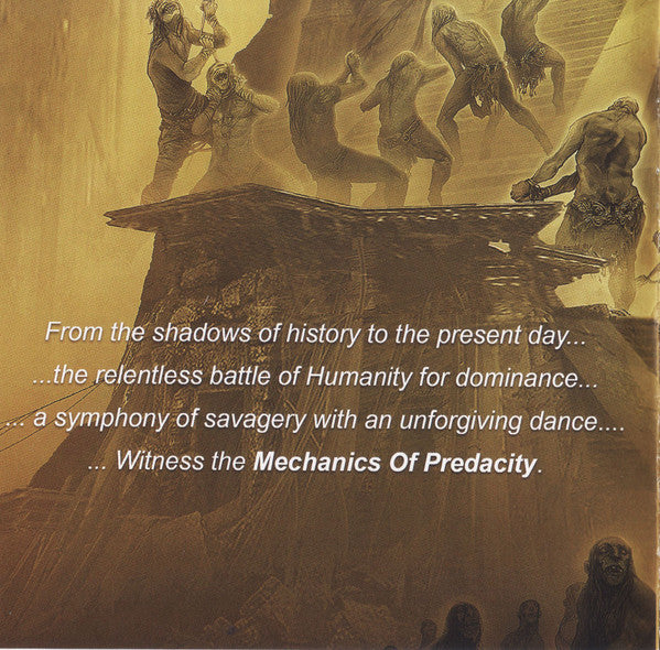 Lords Of Black : Mechanics Of Predacity (CD, Album)