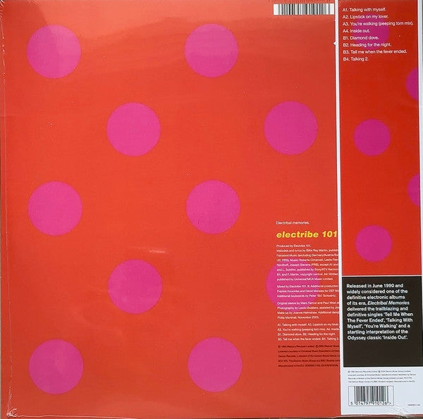 Electribe 101 : Electribal Memories (LP, Album, RE, RM, 180)