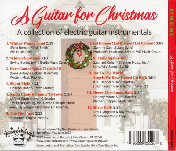 Tom Principato : A Guitar For Christmas (CD, Album)