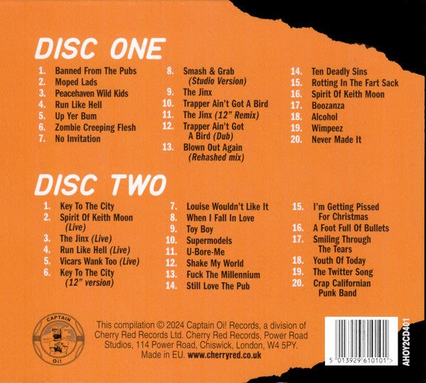 Peter And The Test Tube Babies : The Complete Singles (2xCD, Comp)