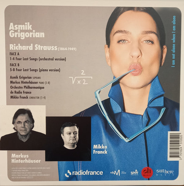 Asmik Grigorian, Richard Strauss : 4+4=ထ. Laws Of Solitude (LP, Album, Blu)