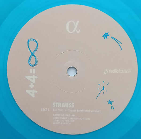 Asmik Grigorian, Richard Strauss : 4+4=ထ. Laws Of Solitude (LP, Album, Blu)