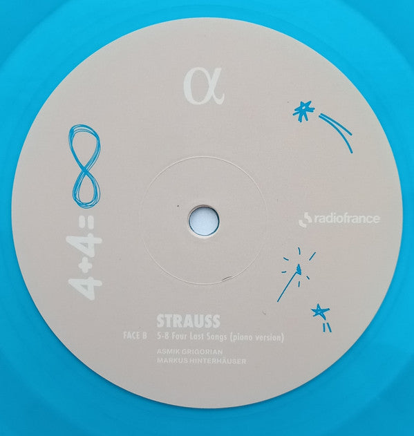 Asmik Grigorian, Richard Strauss : 4+4=ထ. Laws Of Solitude (LP, Album, Blu)