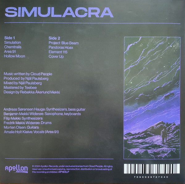 Cloud People : Simulacra (LP, Album, Ltd)