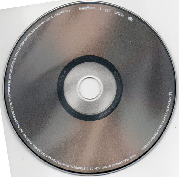 Le Sserafim : Easy (CD, MiniAlbum, Vol)