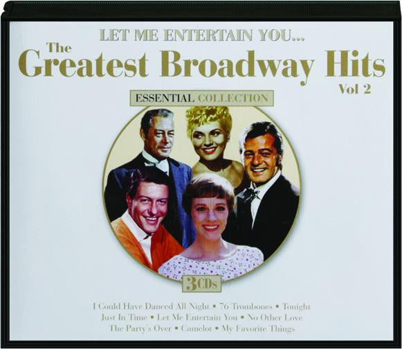 Various : Let Me Entertain You,,,The Greatest Broadway Hits Vol. 2 (3xCD, Comp)