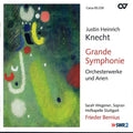 Justin Heinrich Knecht, Sarah Wegener, Hofkapelle Stuttgart, Frieder Bernius : Grande Symphonie: Orchesterwerke Und Arien (CD)
